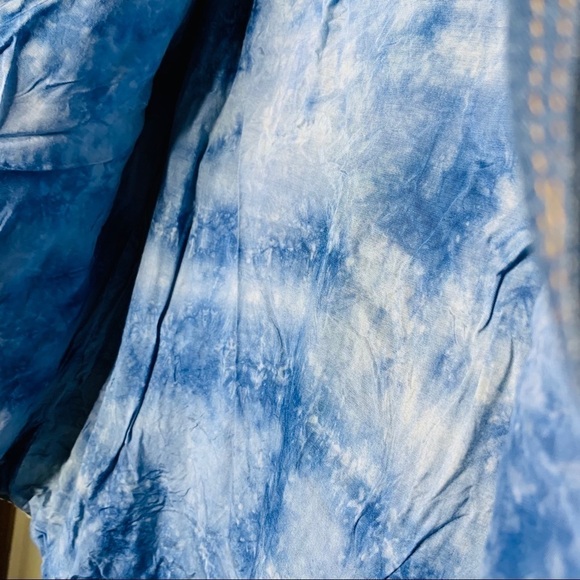 Parsley & Sage Embroidered Floral Frayed Jacket - Picture 4 of 8